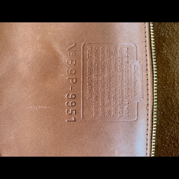 Vintage Coach Saddle Bag